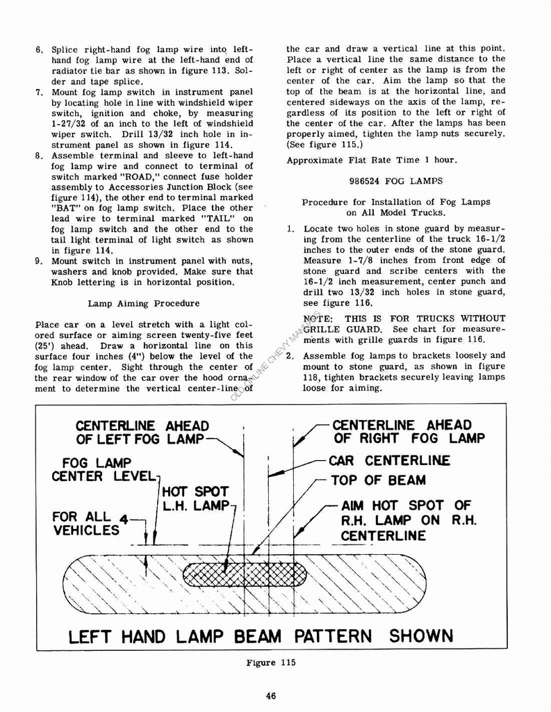 1951 Chevrolet Accessories Manual Page 77